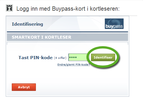 Hvordan Logge Inn Med Buypass ID På Smartkort | Eid.difi.no